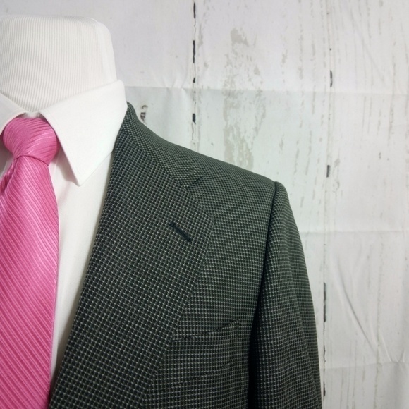 S & K Famous Brand 38R Multicolor Suit Blazer - Picture 2 of 8